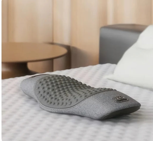 Heated waist massager