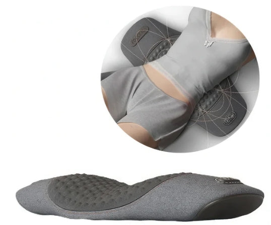 Heated waist massager