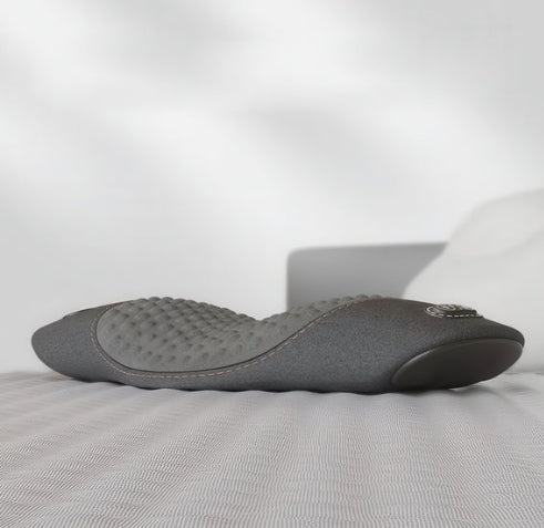 Heated waist massager